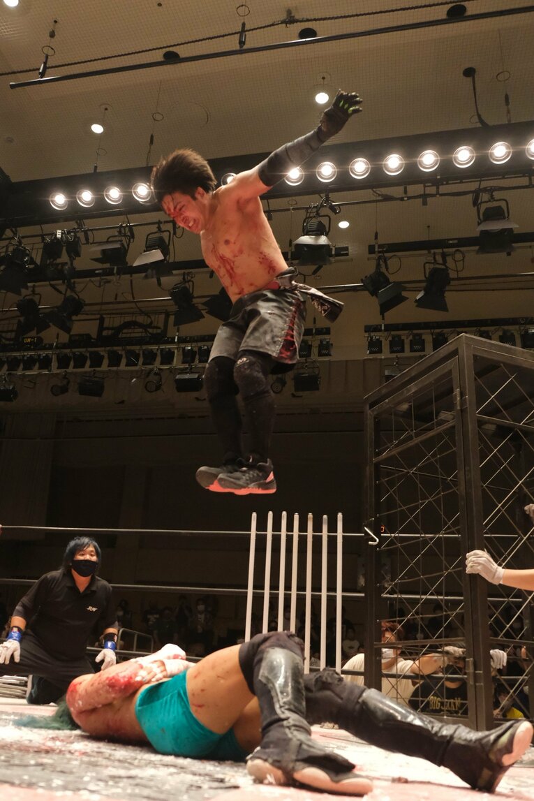 大日本・新エースの“覚悟” ドリュー・パーカーのデスマッチ愛「痛いけど頑張る、まだやれる…」野村卓矢は「ストロングBJが最強だ」(21)