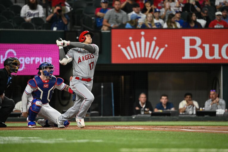 大谷翔平の打撃は「フライボール革命」を象徴する　©Nanae Suzuki