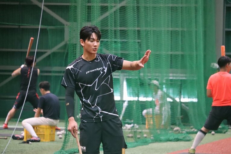 ドラフト会議直前の練習風景　©Genki Taguchi