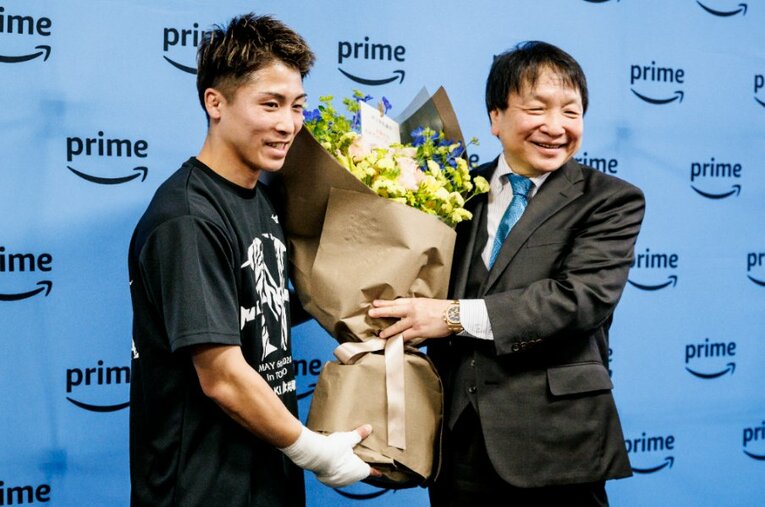 井上尚弥に“モンスター”というニックネームを授けた大橋秀行会長。怪物の成長を見つめてきた会長が選ぶ「井上尚弥のベストバウト」とは？ ／ photograph by Kiichi Matsumoto