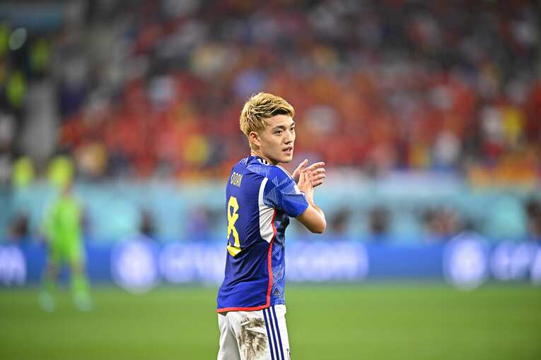 スペイン戦　©Takuya Kaneko／JMPA