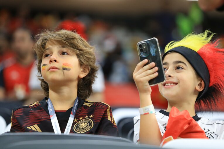 サポーター　©Kazuo Fukuchi/JMPA