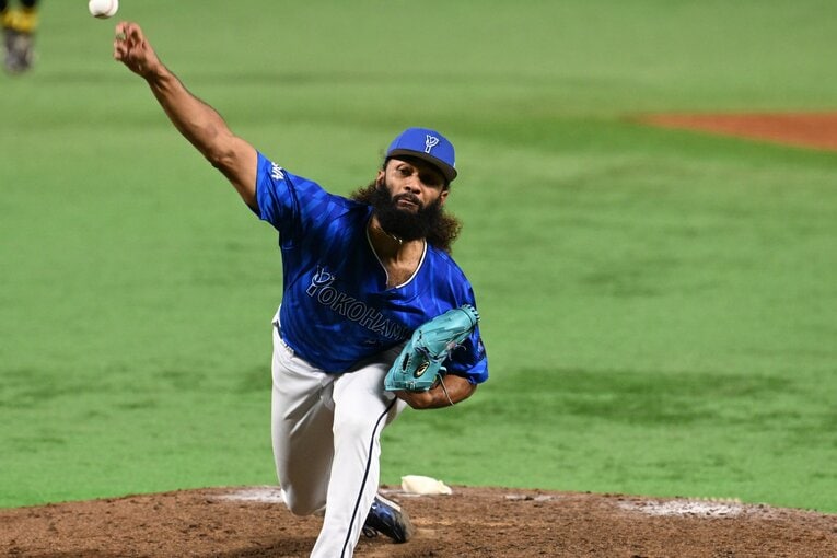 日本シリーズ第5戦、7回を3安打無失点に抑えたジャクソン