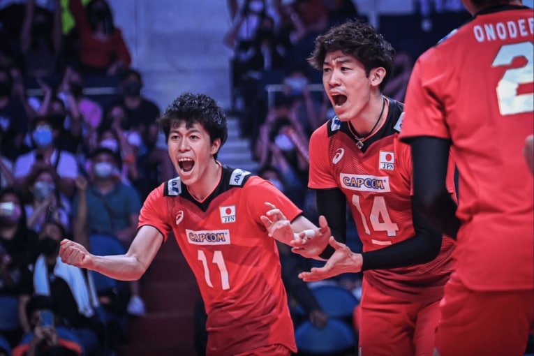 ネーションズリーグ・アルゼンチン戦　©︎FIVB