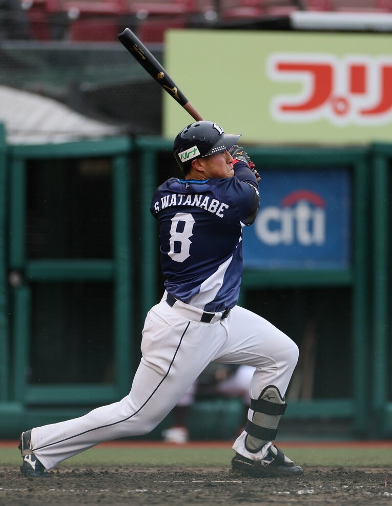 大活躍中の西武・渡部聖弥　©︎JIJI PRESS