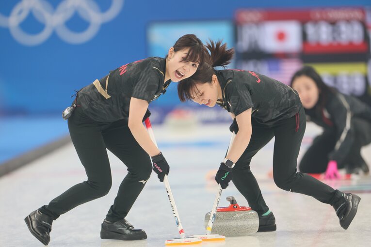 2022年北京五輪のアメリカ戦　©JMPA