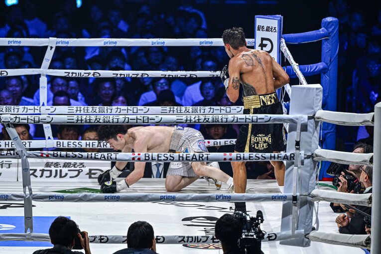 寺地拳四朗vs.クリストファー・ロサレス（WBC世界フライ級タイトルマッチ）©Takuya Sugiyama