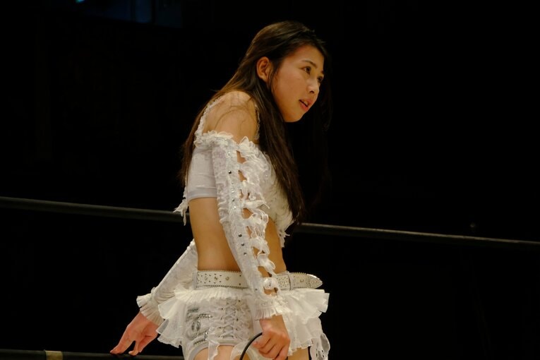 高校3年生の女子プロレスラー・心希（しんの）【スワイプするとそのほかの写真もご覧になれます】©Norihiro Hashimoto