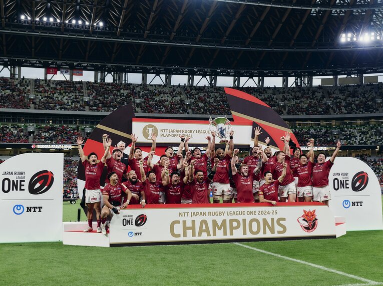 東芝の2連覇で幕を閉じた今季のリーグワン　©Yuki Suenaga