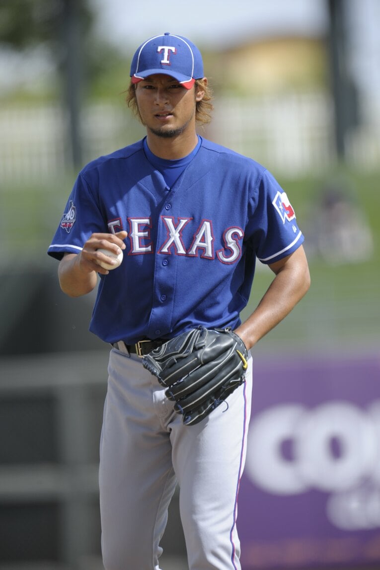 2012年　レンジャース時代のダルビッシュ　©Naoya Sanuki