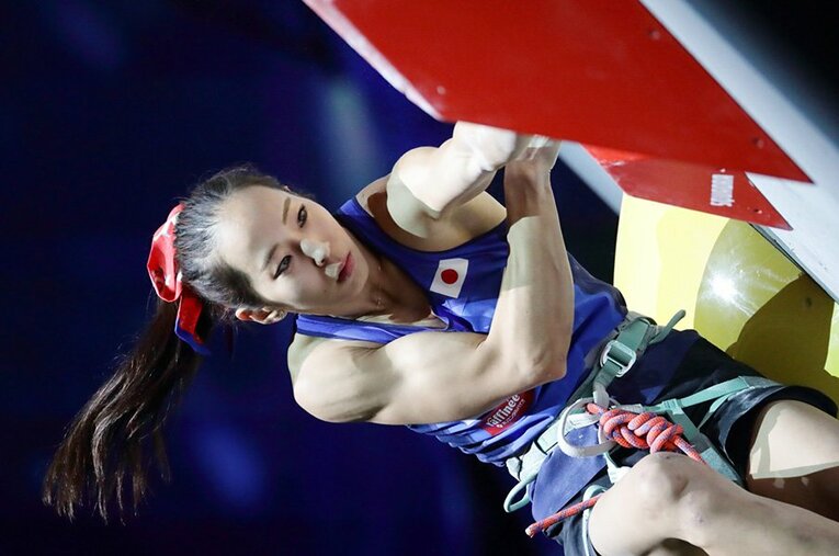 ＜エールの力2019-2020 vol.7＞野口啓代「大声援の力で限界を超えられる」(1) ／ photograph by AFLO