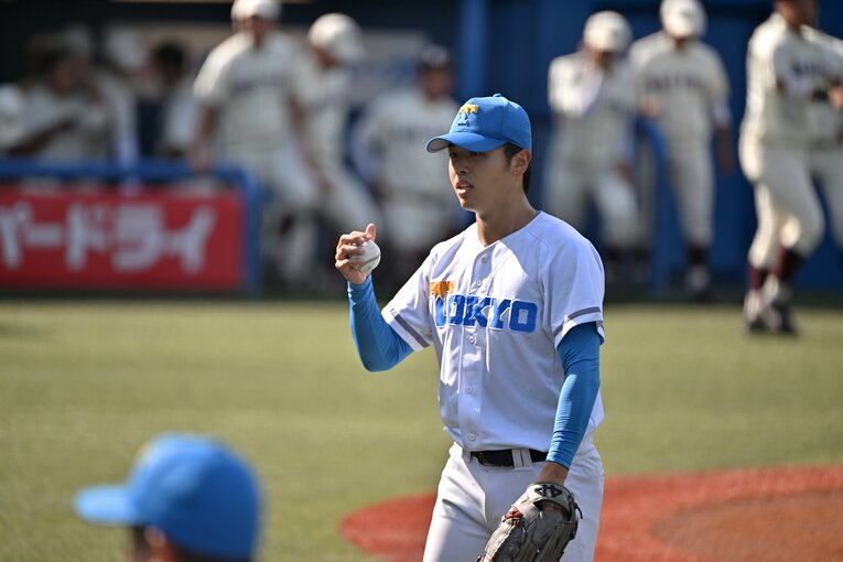 東大のドラフト候補・井澤駿介　©Hideki Sugiyama