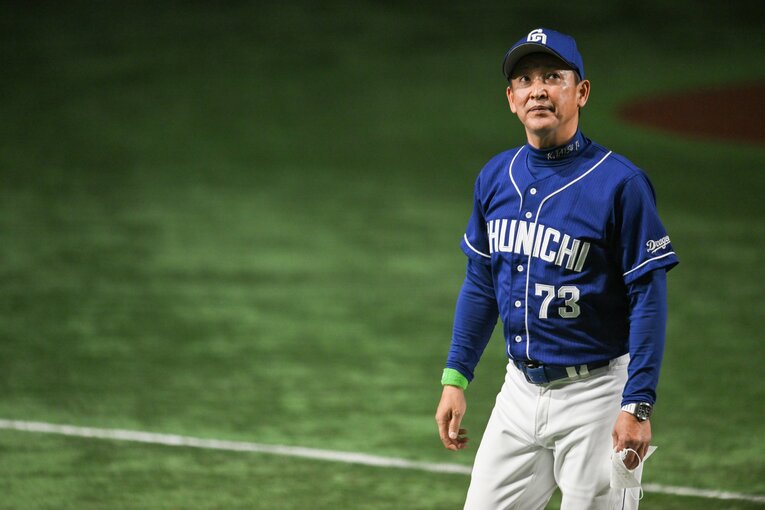 中日を率いて3年目を迎える立浪和義監督　©Nanae Suzuki