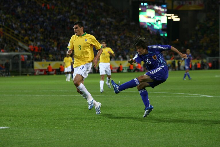 2006年ドイツW杯　ブラジル戦　©JMPA