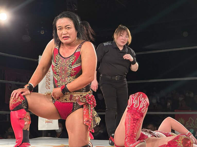 SareeeVS.里村明衣子　©Norihiro Hashimoto