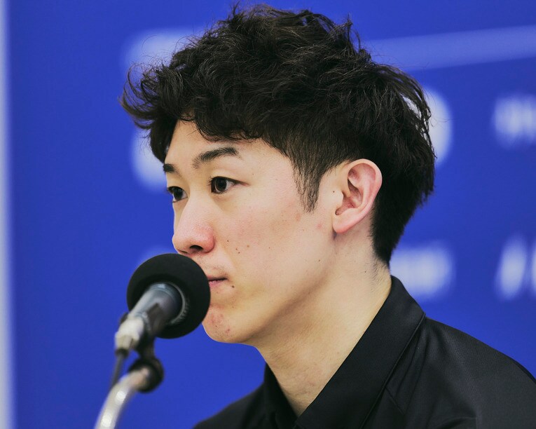 石川祐希（VNLスロベニア戦）©︎Yuki Suenaga