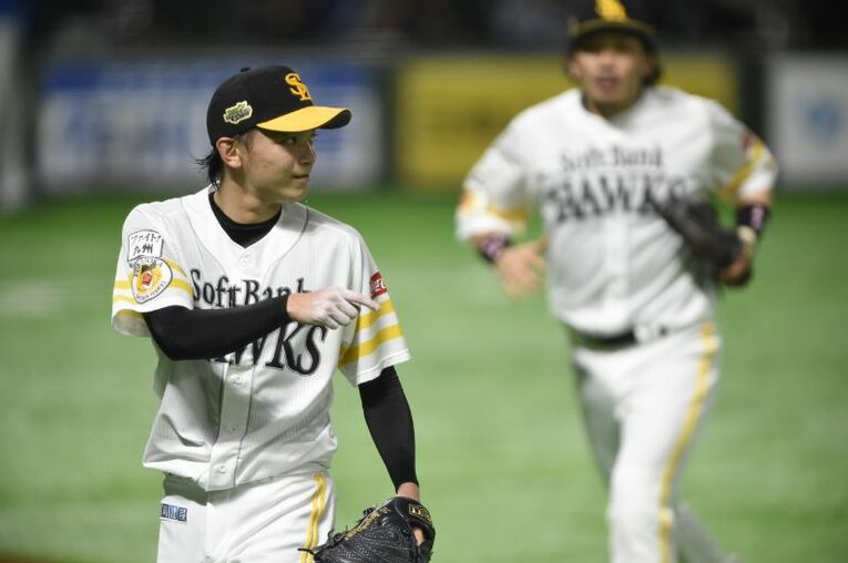 2017年日本シリーズ。対DeNA、第二戦で  ／ photograph by Bungeishunju