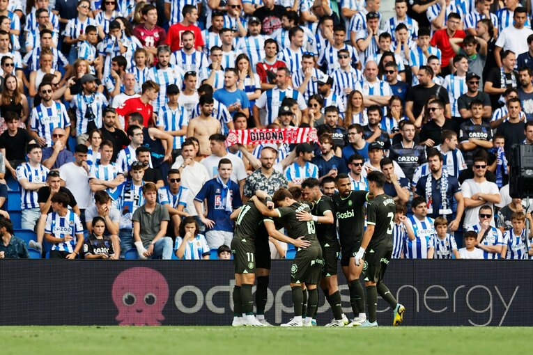 ジローナは敵地で勝ち点1を持ち帰った　©Daisuke Nakashima