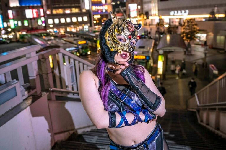 「アンチの存在も面白さ」大人になったスターライト・キッドが語るヒールの充実感と“マスクウーマンの野望”《新成人特別グラビア》(23)