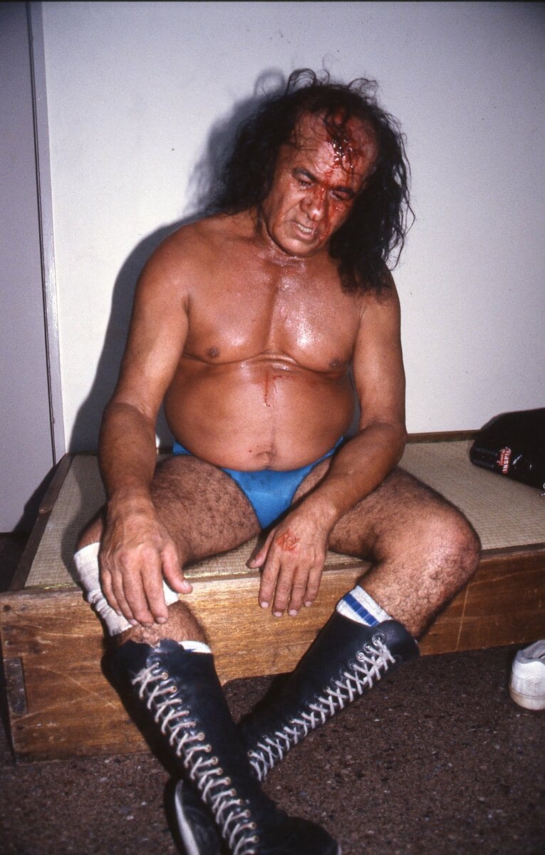 流血試合も辞さなかったジプシー・ジョー　©Hiroki Kakehata