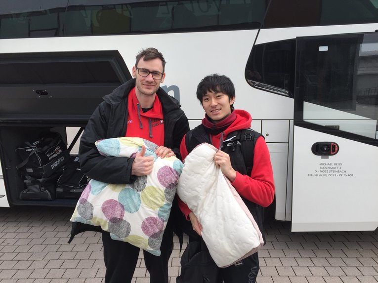 ビソンズ・ビュール（ドイツ）時代の柳田　©︎Yonemushi Noriko