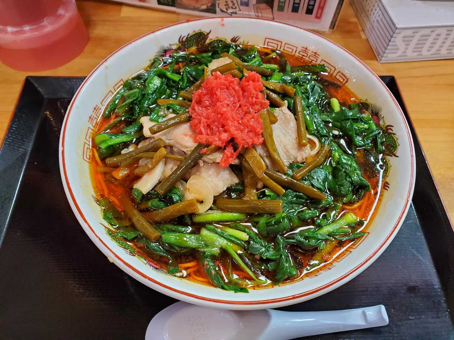 野球部員オススメの「満州にらラーメン」ミックス　©NumberWeb