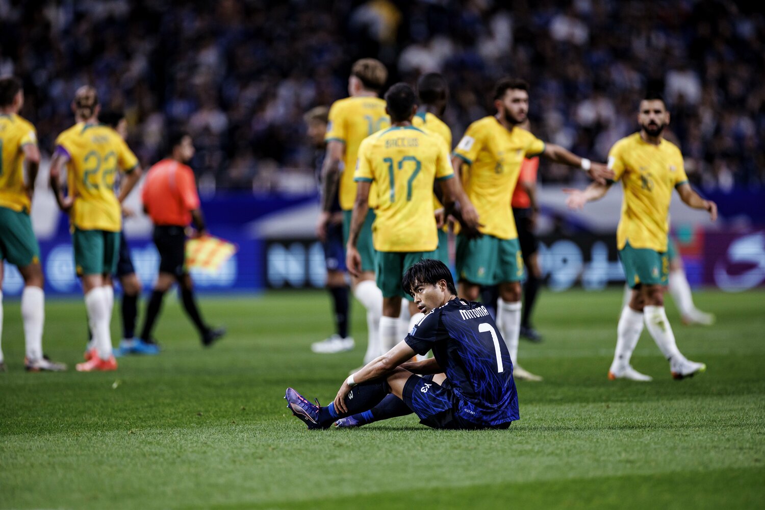 アジア最終予選では別格の存在感を残した三笘薫 ©︎Kiichi Matsumoto
