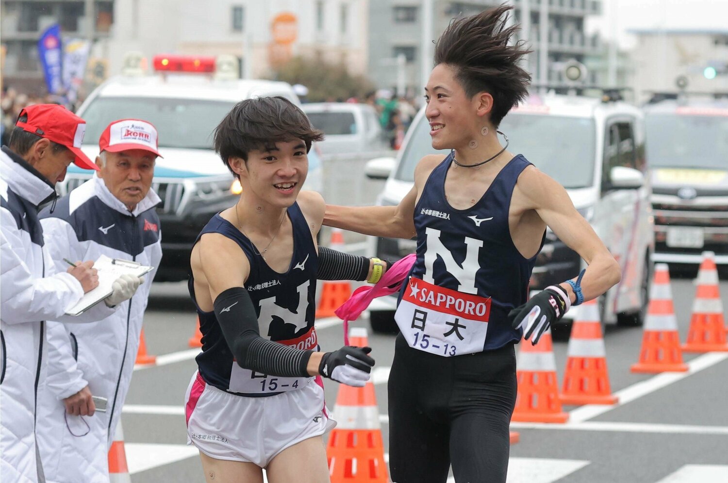 〈日本大学〉日本人エースの称号は「正直、好きじゃないですね」安藤風羽（4年）が箱根駅伝で体現する本物のエースの走り＜Number Web＞ photograph by JIJI PRESS