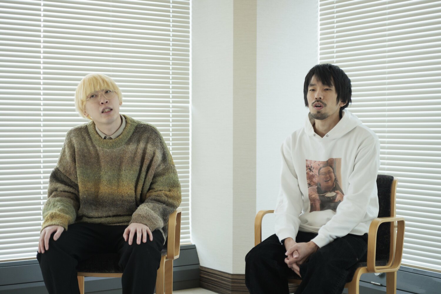 結成10年で2年連続M-1決勝出場となった真空ジェシカ。川北茂澄（ボケ、ネタ作り担当、写真右）とガク（ツッコミ担当）。おぎやはぎやアンタッチャブルと同じ人力舎所属