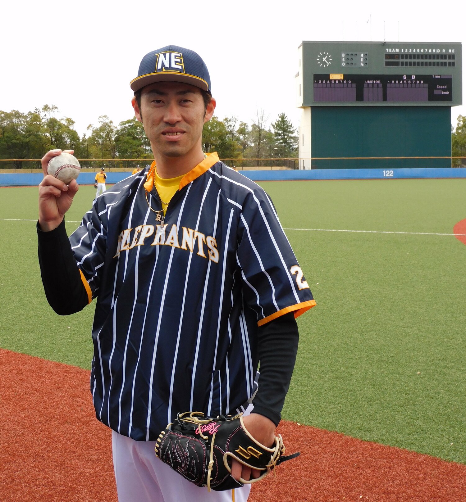 「自分が今までいかに恵まれたなかで野球をできていたか、と」 ©Haruka Sato