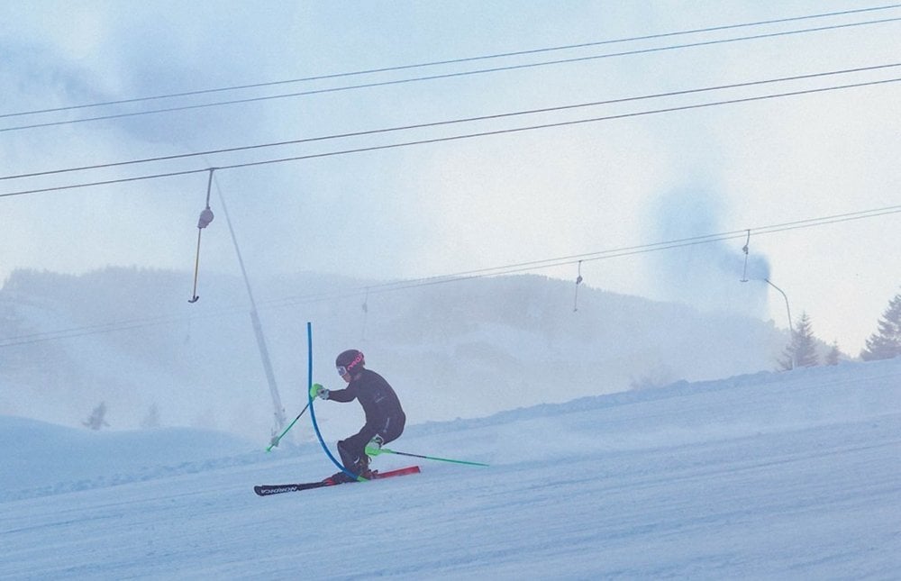 ワールドカップで3度の表彰台は日本人最多記録　©Asami Taguchi
