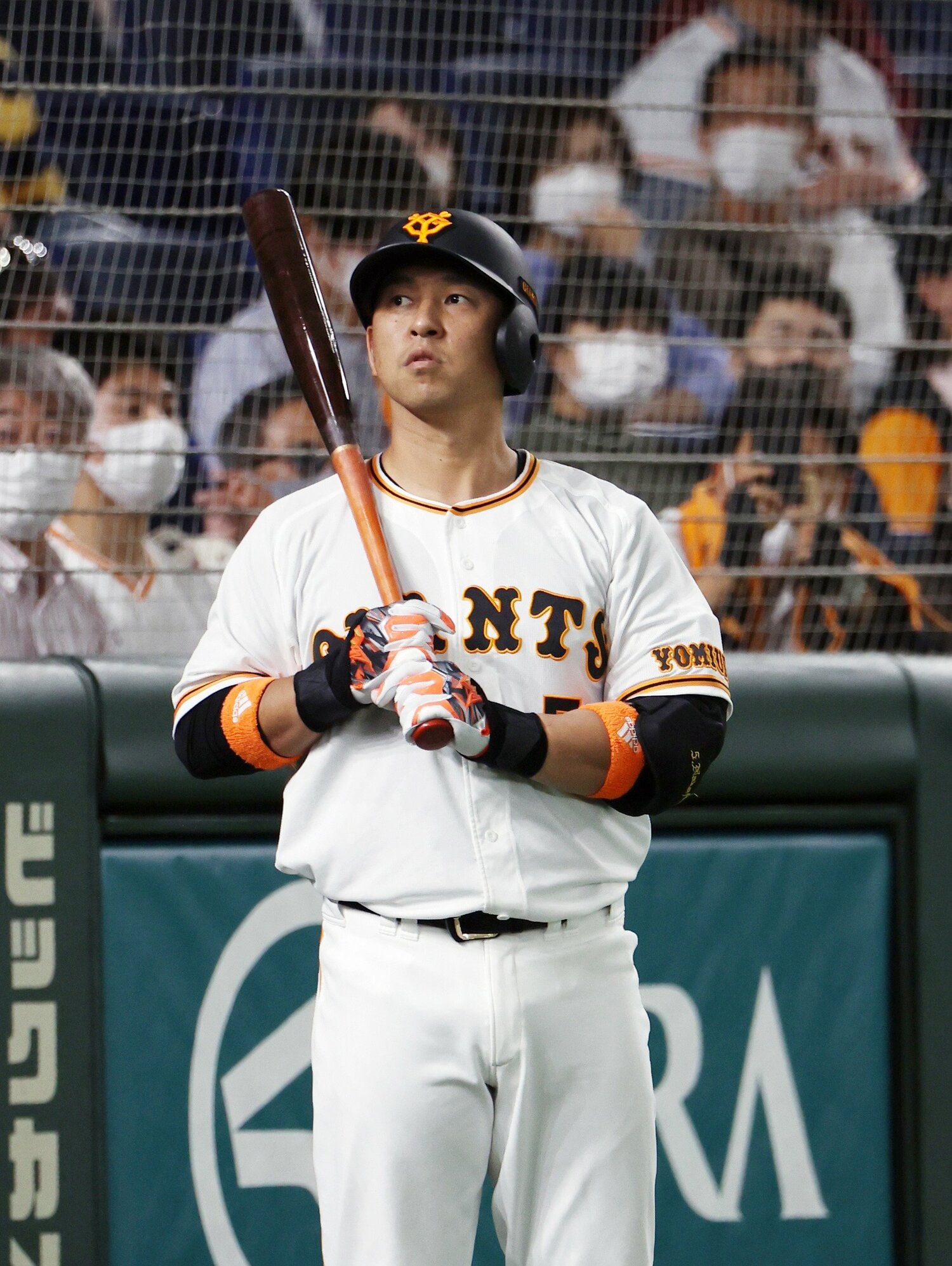 巨人・中島宏之　©︎JIJI PRESS