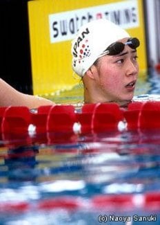 アトランタでは惨敗した競泳陣。期待された千葉すずはバッシングを一身に浴びる格好に