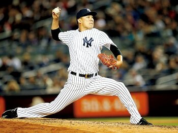 速球の平均球速が151km。ヤンキース田中の完全復活。~右肘、手首の不安を払拭して~<Number Web> photograph by Yukihito Taguchi