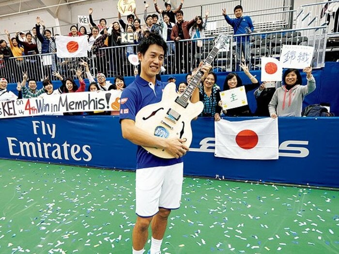 メンフィス大会4連覇達成。錦織が見せた26歳の覚悟。～トップ選手がいない大会を「当たり前に勝つ」こと～＜Number Web＞ photograph by AFLO