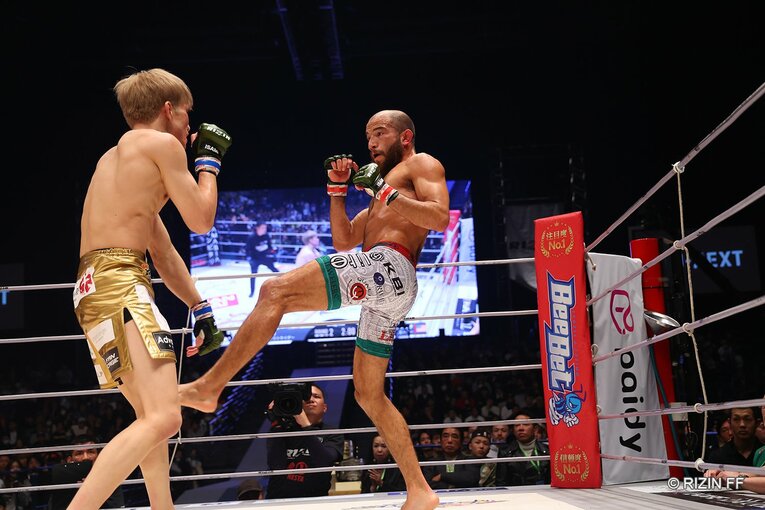朝倉海vsフアン・アーチュレッタ　©RIZIN FF