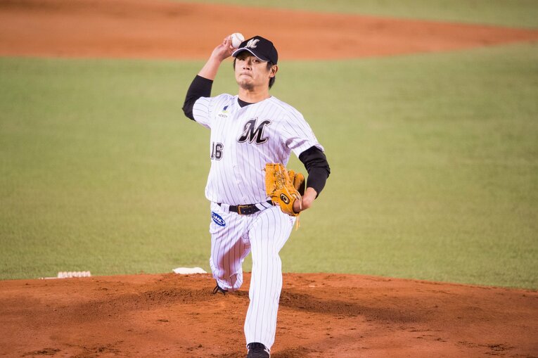 【涌井の30歳】2016年のロッテ時代　©Naoya Sanuki