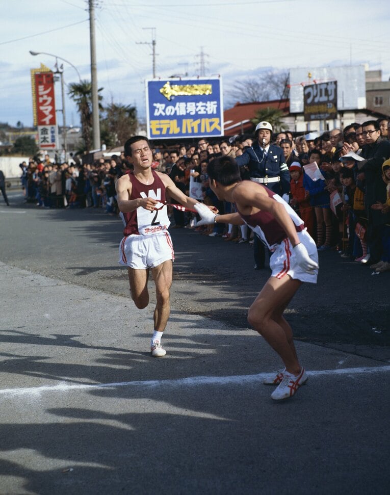 瀬古利彦（早大）　第54回箱根駅伝 ／ photograph by AFLO