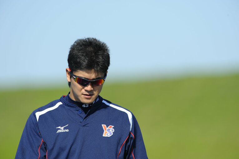 2012年の一場　©Toshiya Kondo