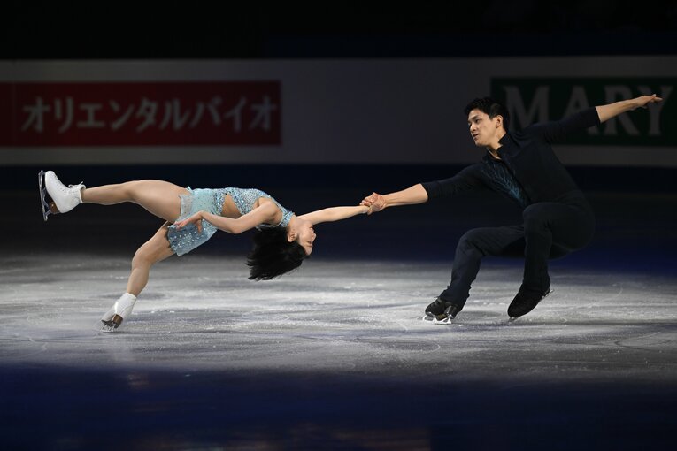 2023年世界選手権、エキシビション『ハレルヤ』　©️Asami Enomoto