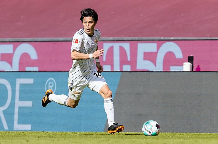 ウニオン・ベルリンへの完全移籍を勝ち取った遠藤渓太は東京五輪を前にしてこの移籍をどう捉えているのだろう ／ photograph by Getty Images