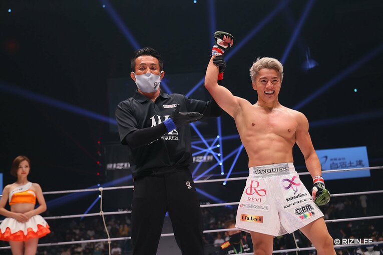 『RIZIN.37』YUSHI vs 覇留樹　©RIZIN FF