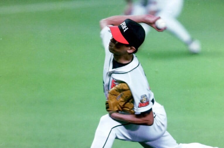 リーグ連覇を果たした直後、藤井将雄が世を去り、ホークスに激震が。藤井を敬愛する斉藤和巳が当時を振り返る　©Koji Asakura