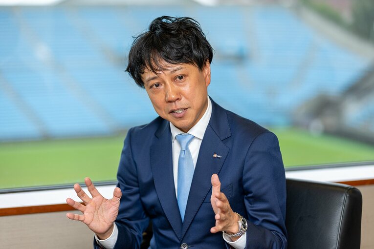 スポーツを通して、人々の生活を豊かにすることを目指すJ SPORTS 外崎社長