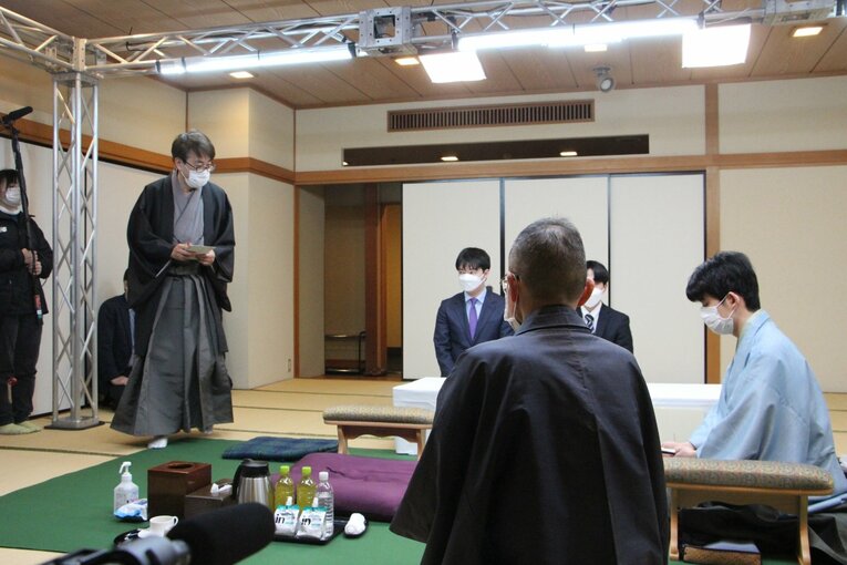 王将戦第3局　©日本将棋連盟