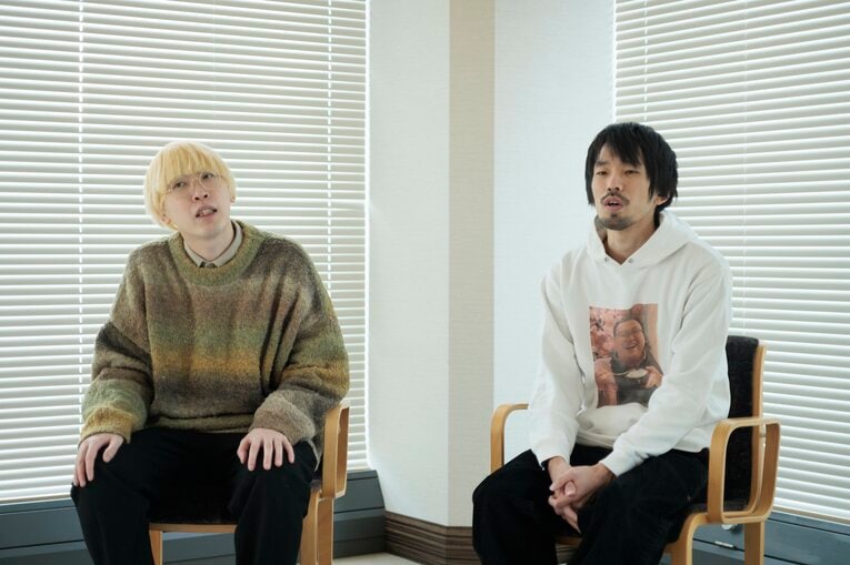 結成10年で2年連続M-1決勝出場となった真空ジェシカ。川北茂澄（ボケ、ネタ作り担当、写真右）とガク（ツッコミ担当）。おぎやはぎやアンタッチャブルと同じ人力舎所属