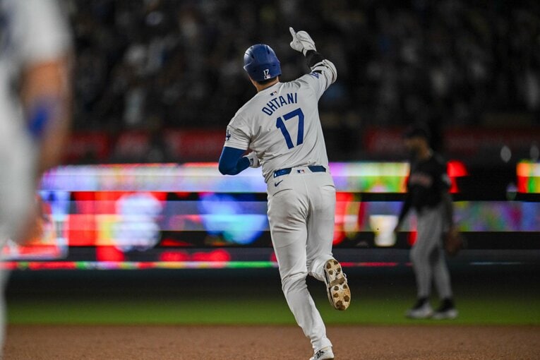 「50-50」達成へホームラン、盗塁ともに順調に数字を伸ばす　©︎Nanae Suzuki