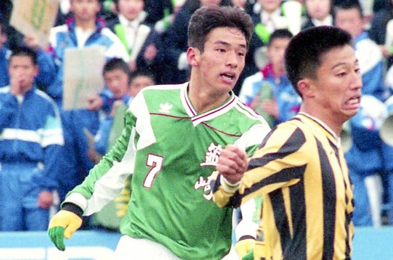 中田英寿／韮崎 ／ photograph by Getty Images