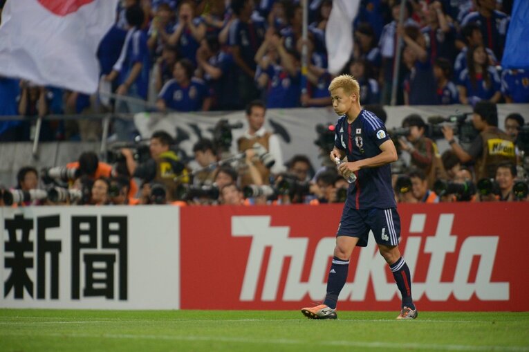 2013年の日本vsオーストラリア　©Sports Graphic Number