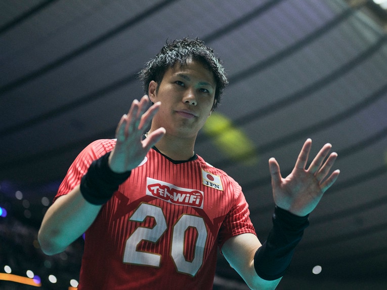 山本智大（パリ五輪予選トルコ戦）©︎Yuki Suenaga